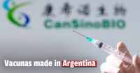 Cansino negocia la fabricación de su vacuna contra el coronavirus en la Argentina
