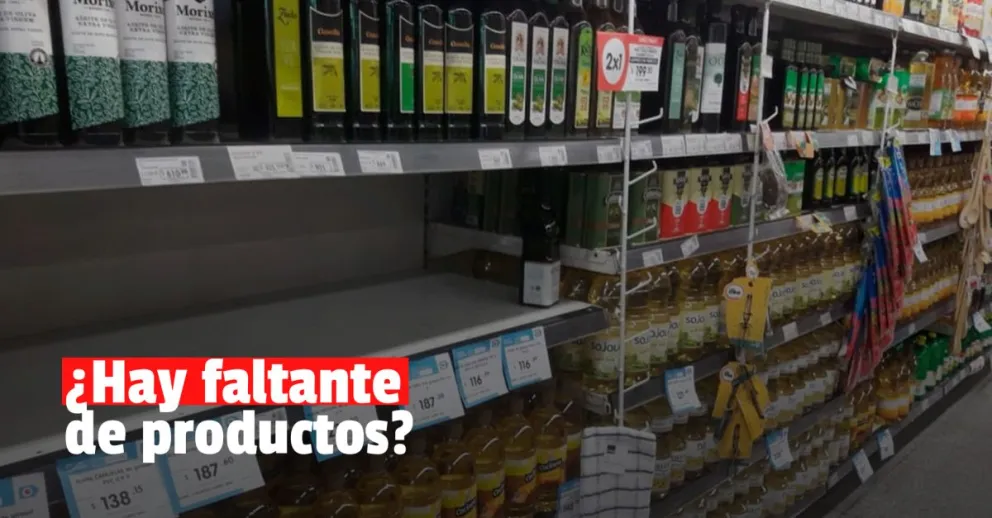 Las Amas de Casa advierten faltante de productos en los supermercados