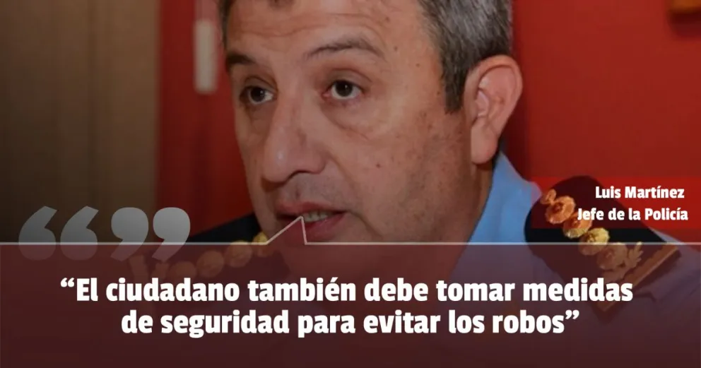 Desde la policía dieron detalles sobre los robos que sucedieron en las últimas horas