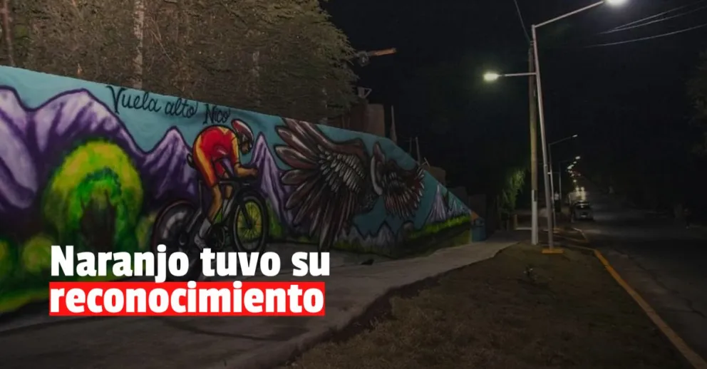 Rivadavia tiene su nuevo Paseo y le puso el nombre de un reconocido ciclista 
