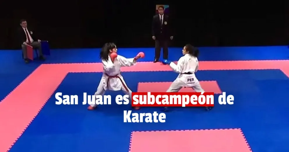Una karateca sanjuanina obtuvo medalla de plata