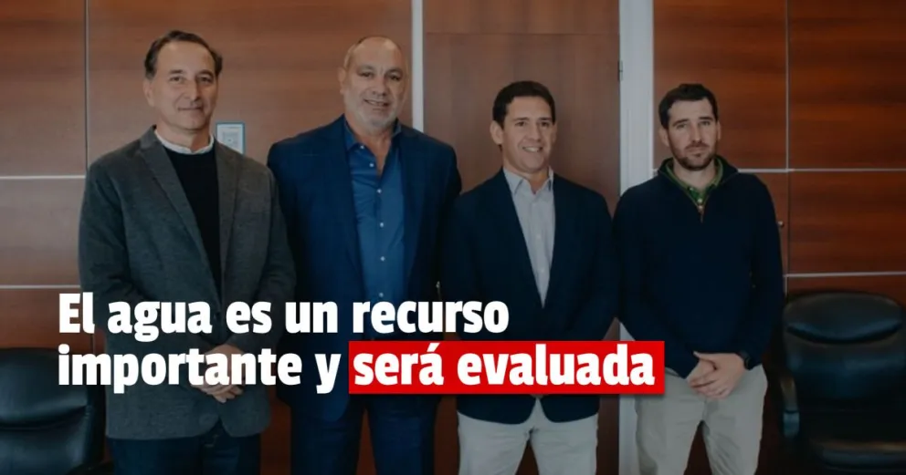 Se firma un convenio para gestionar el recurso hídrico en la provincia