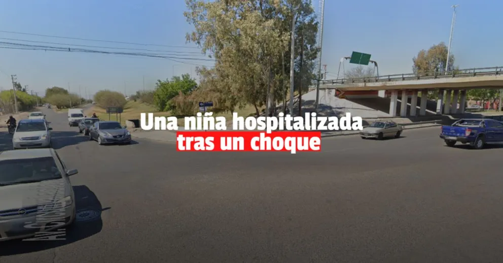 Madre e hija fueron internadas tras un siniestro vial entre un auto y una camioneta  