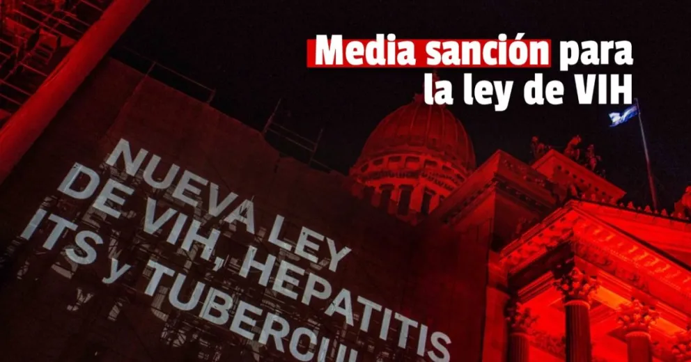 Diputados aprobó y giró al Senado la nueva ley integral de VIH, tuberculosis y hepatitis