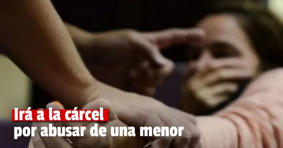Un hombre fue condenado a prisión por abusar de la hija de su pareja
