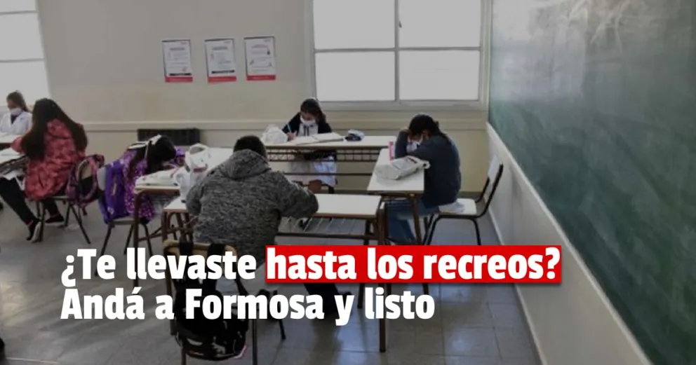 En Formosa se pueden pasar con 19 materias previas 