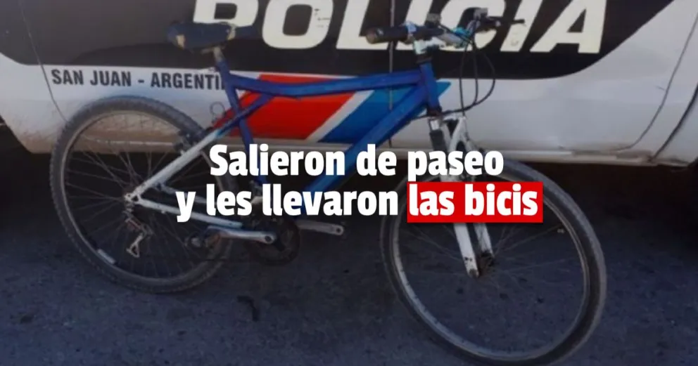 Se llevaron dos bicicletas de una casa en Rawson