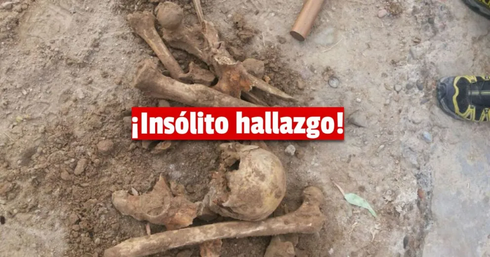 Dique Cuesta del Viento: un joven fue a pescar y encontró restos óseos