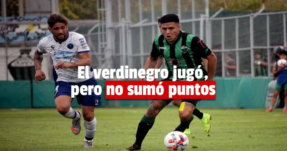 El equipo de San Martín jugó contra Alvarado y quedó 0 a 0
