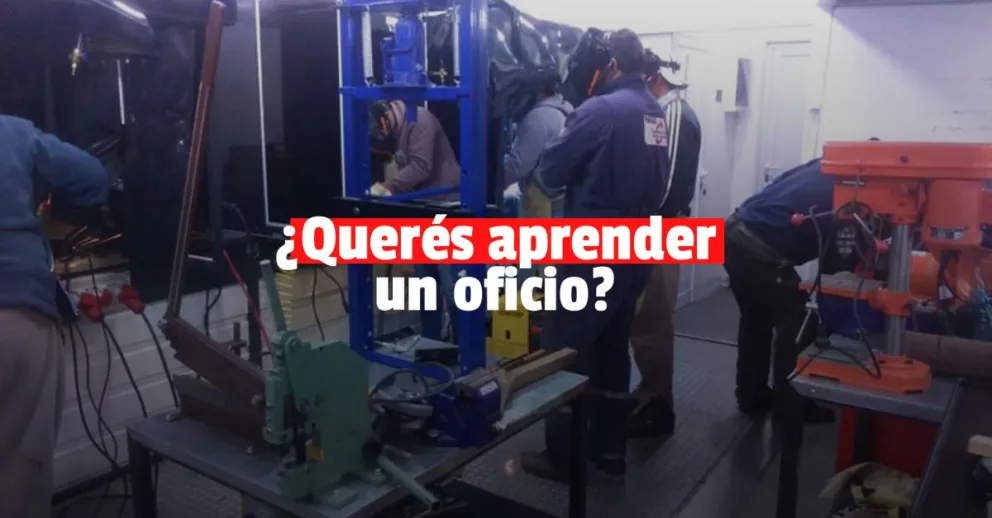 Las Aulas Talleres Móviles comienzan con la capacitación en oficios