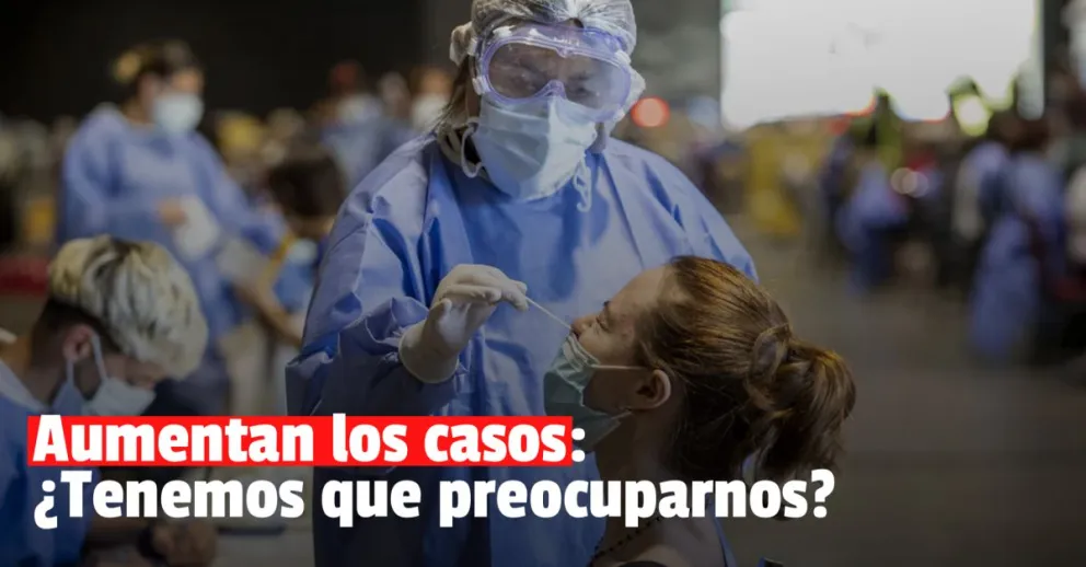 Los casos de Covid aumentaron 36% en todo el país