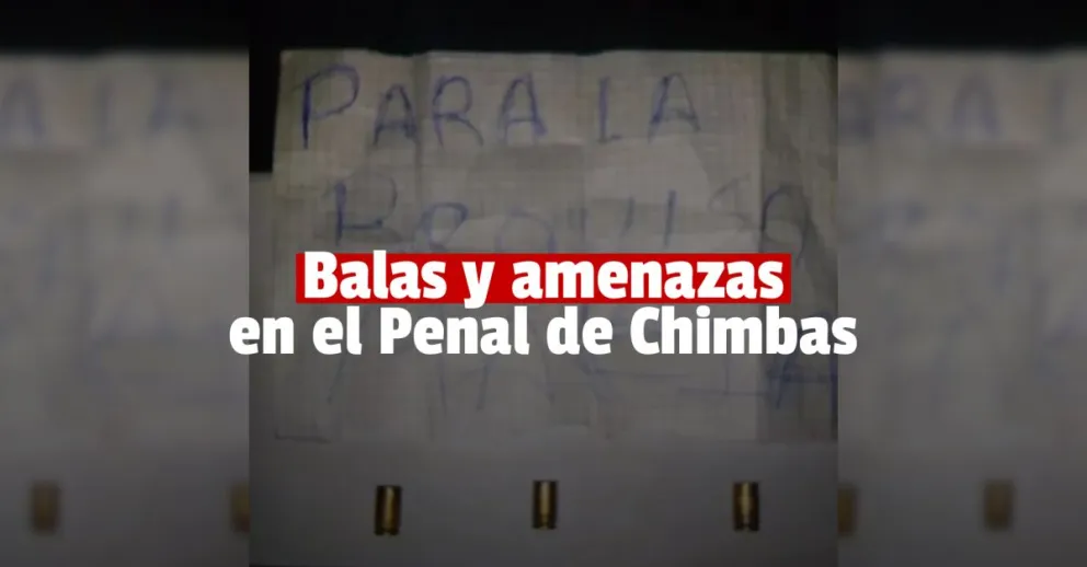 Balearon una de las entradas al Penal y dejaron un mensaje con amenazas