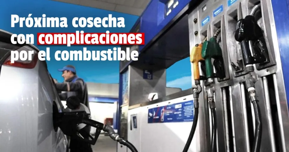 Preocupación: por faltante de combustible habría problemas para levantar la cosecha