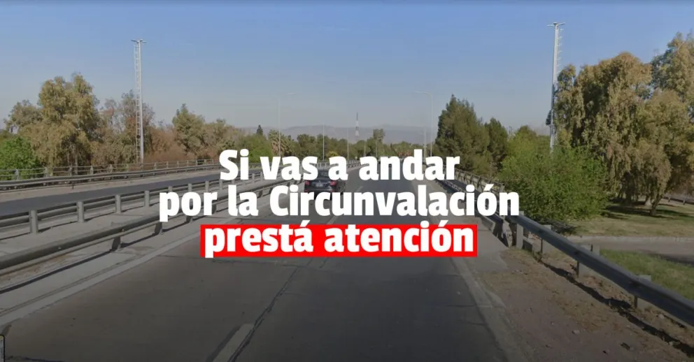 Por un operativo de limpieza, un tramo de la Circunvalación estará cortado