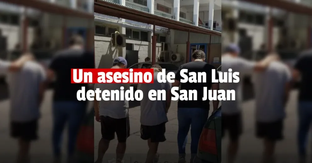 Detuvieron en San Juan a un delincuente que se había fugado de San Luis