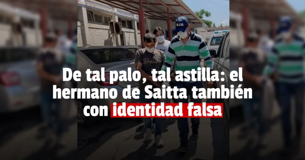 El hermano de Pedro Saitta también usaba doble identidad