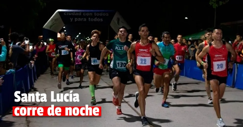 Se viene una nueva edición de "Santa Lucía corre de noche"