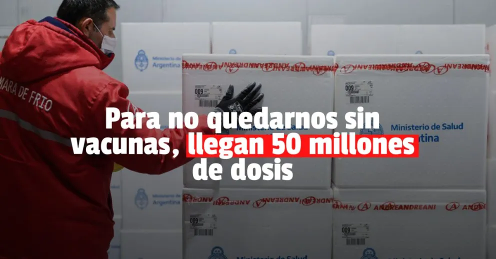 Llegan más de 50 millones de vacunas de Pfizer y Moderna en 2022