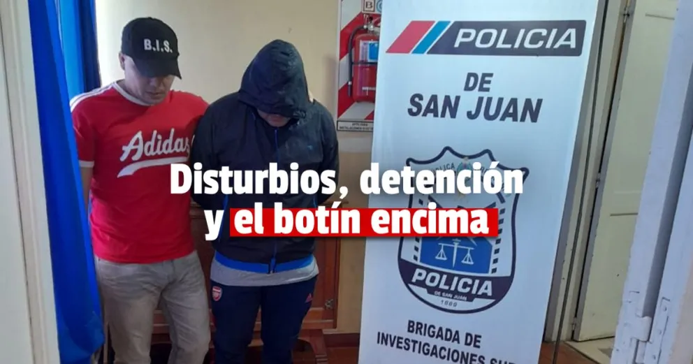 Ocasionaban disturbios en una plaza y tenían una costosa bicicleta robada