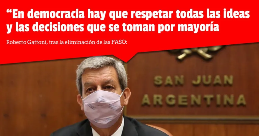Roberto Gattoni: “En democracia hay que respetar todas las ideas y las decisiones que se toman por mayoría”