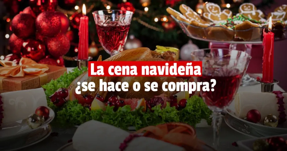 ¿Cuánto cuesta comprar la comida preparada para las fiestas?
