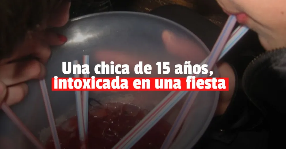 Una chica de 15 años se intoxicó en una fiesta y terminó en el hospital 