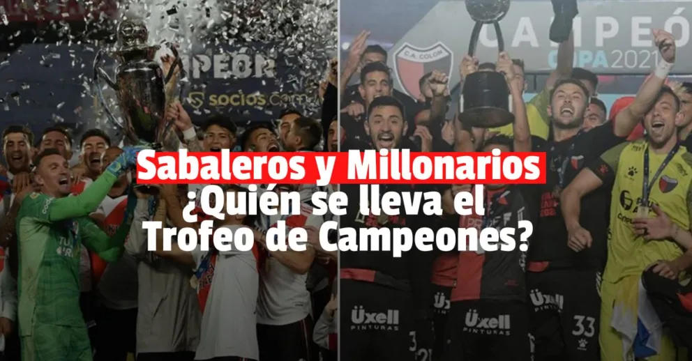 River y Colón van por el Trofeo de Campeones 