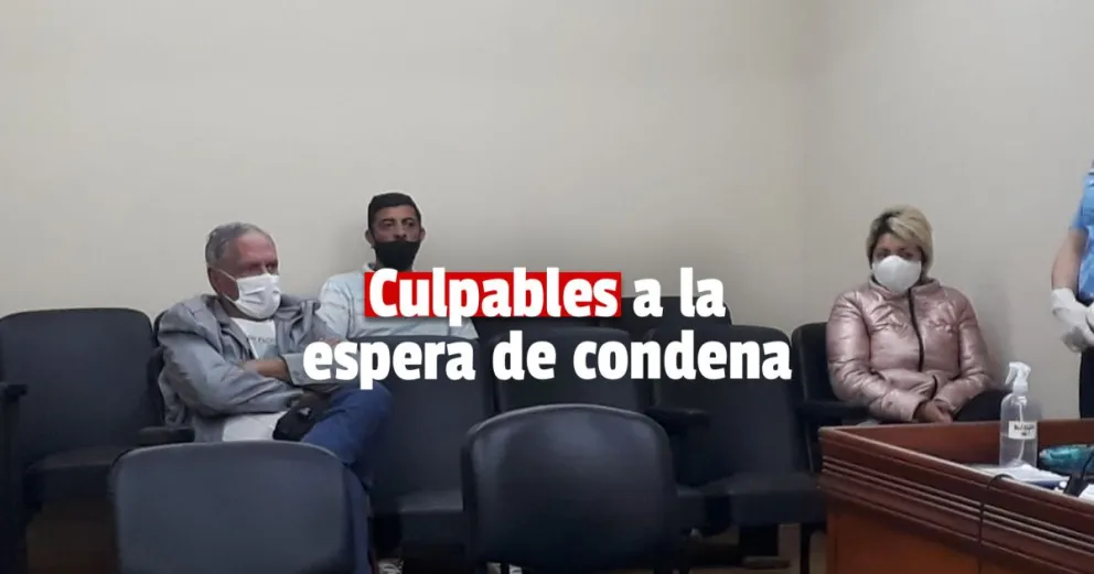 Cassab, Galván y tía de la menor prostituida: culpables