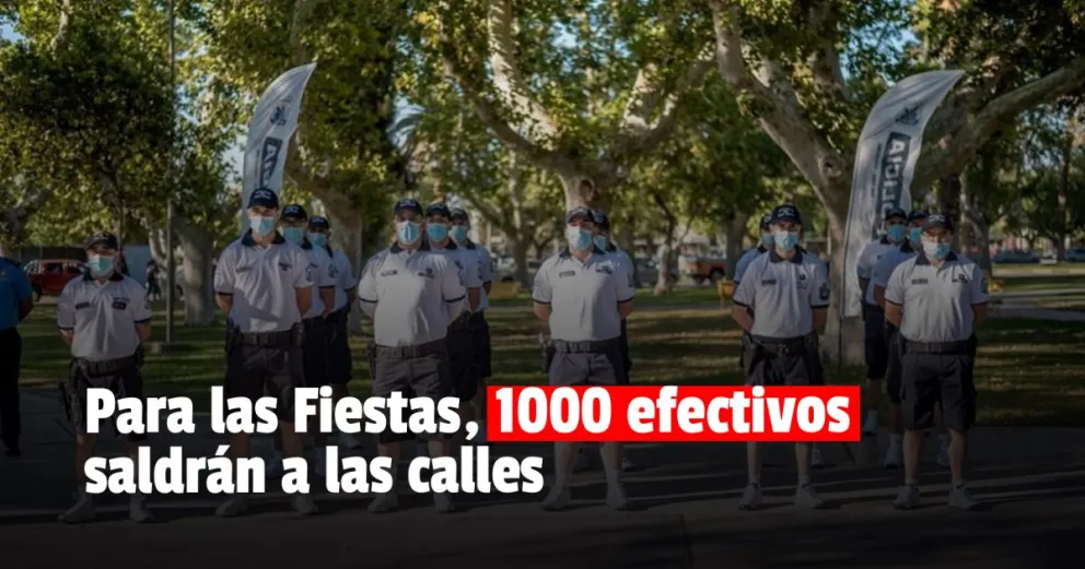 La Secretaría de Seguridad confirmó cómo será el operativo para las fiestas