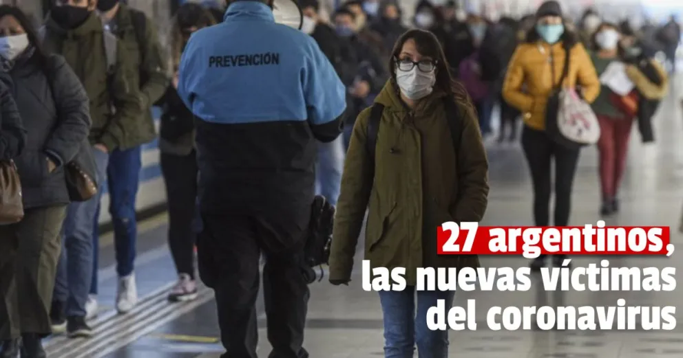 La semana comenzó con 5.337 nuevos contagios en el país
