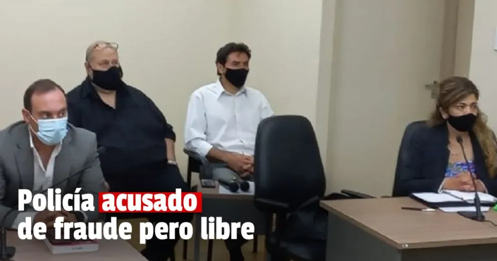 Adicionales fantasmas: el policía fue acusado de fraude pero seguirá libre