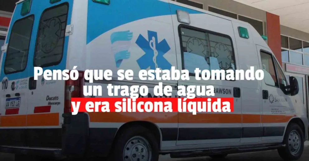 Tomó silicona líquida por accidente y terminó en el hospital 